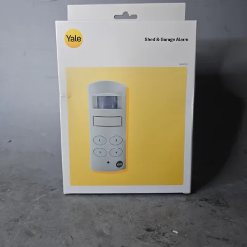 BOXED YALE SHED & GARAGE ALARM 