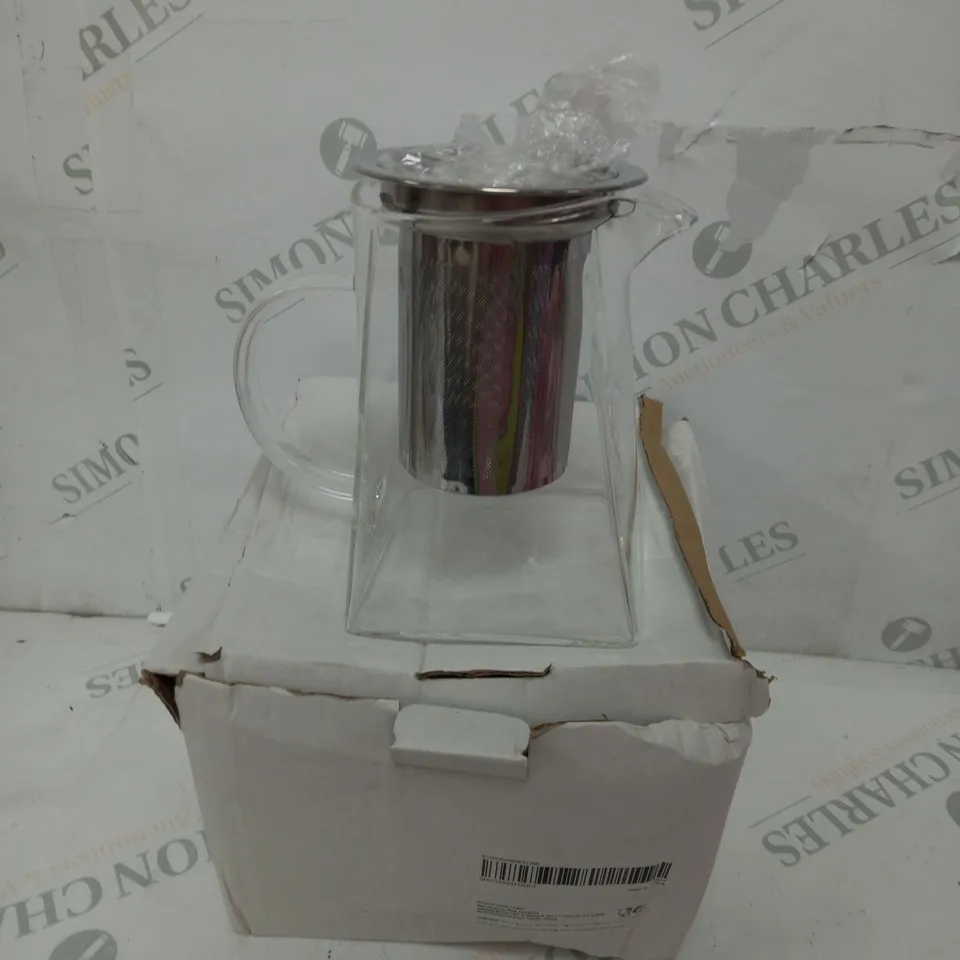 UNBRANDED PLASTIC TEA STRAINER POT IN CLEAR 