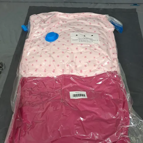 BOX OF 5 BABY BEDDING SETS - PINK STARS
