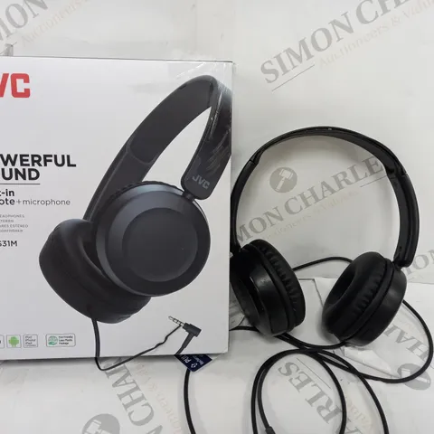 BOXED JVC HA-S31M DEEP BASS WIRED HEADPHONES