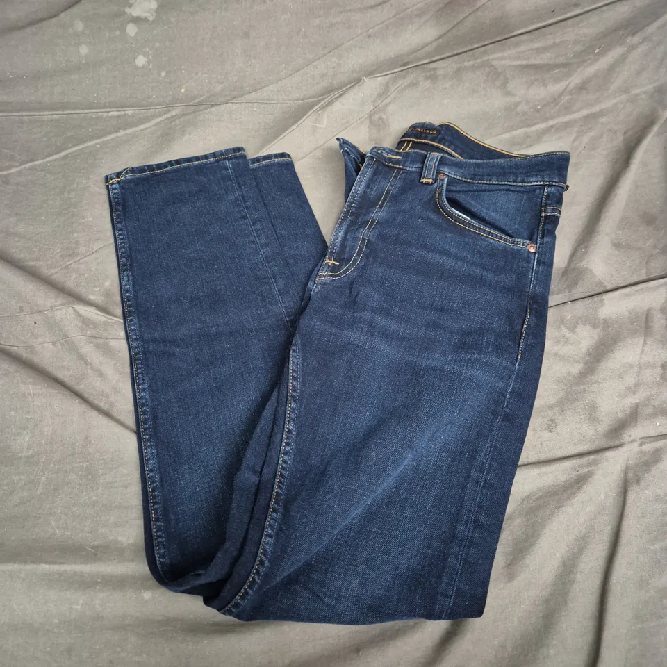 NUDIE JEANS CO LEAN DEAN 1 JEANS – DARK BLAST, SIZE 32R