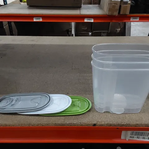 SET OF 3 CEREAL DISPENSER