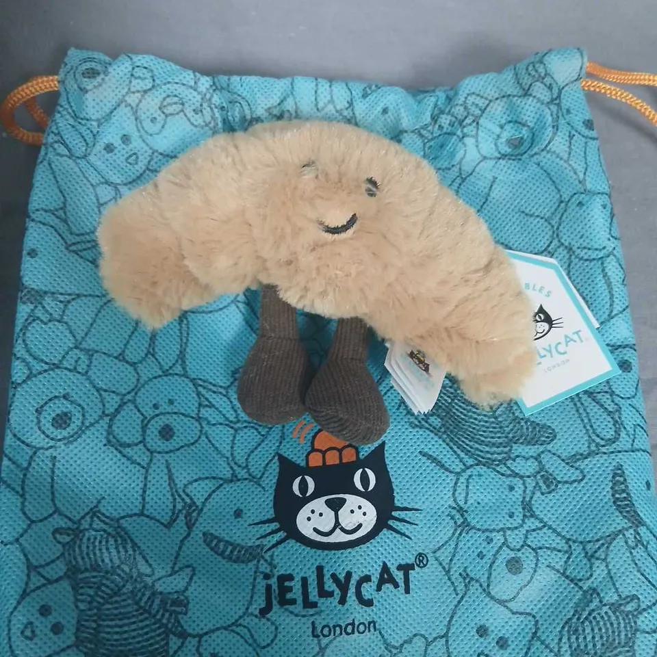 JELLYCAT AMUSEABLES CROISSANT BAG CHARM