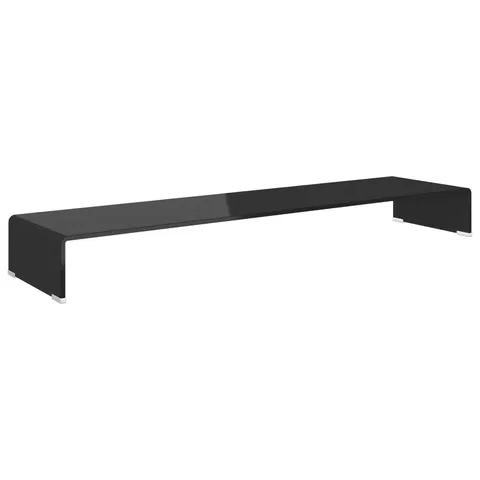 BOXED WAKELAND TV STAND/MONITOR RISER GLASS