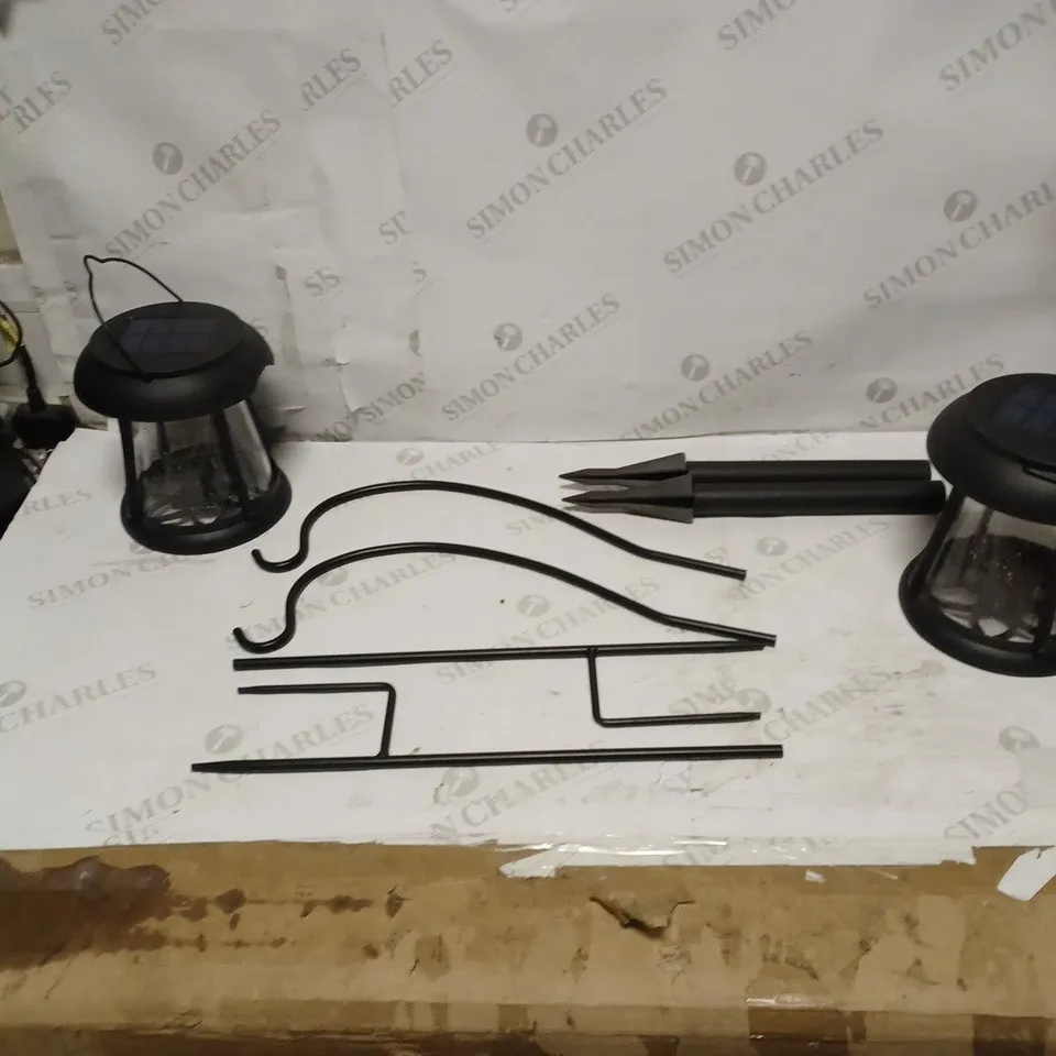 LUXFORM SOLAR TRIPLE FUNCTION STAKE HANG AND TABLE LANTERN