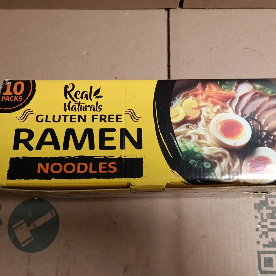 REAL NATURALS GLUTEN FREE RAMEN NOODLES – 10 PACK BOX