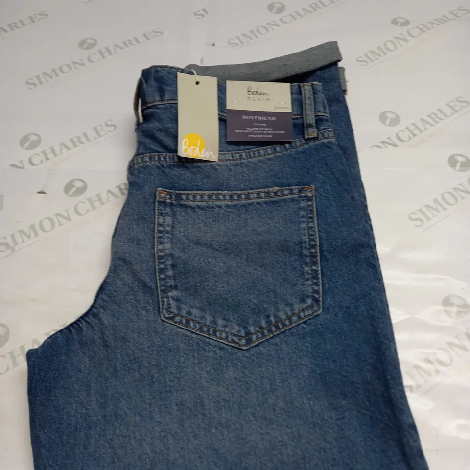WOMENS BODEN BOYFRIEND LOW RISE JEANS SIZE 8