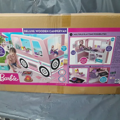 BOXED BARBIE DELUXE WOODEN CAMPERVAN - COLLECTION ONLY