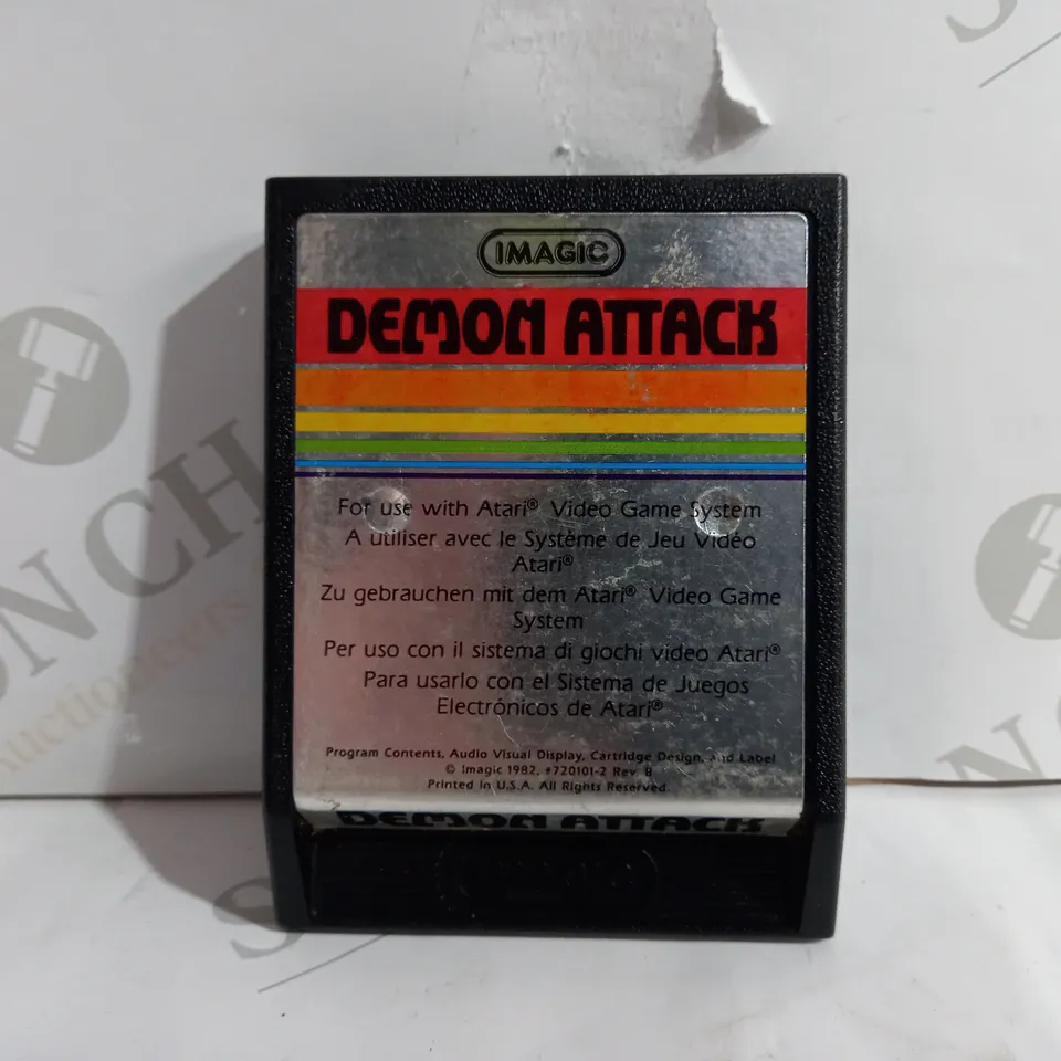 IMAGIC DEMON ATTACK ATARI 2600 VIDEO GAME CARTRIDGE 