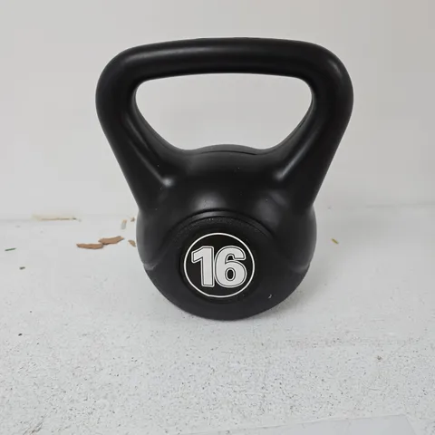 KETTLEBELL – 16 KG – BLACK