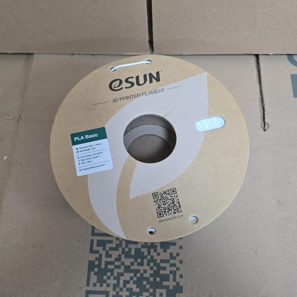ESUN PLA BASIC 1.75MM 1KG 3D PRINTER FILAMENT IN WHITE 