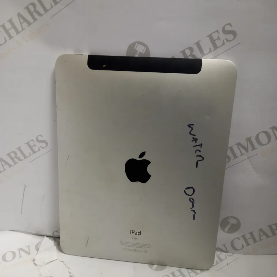 APPLE IPAD MODEL: A1337