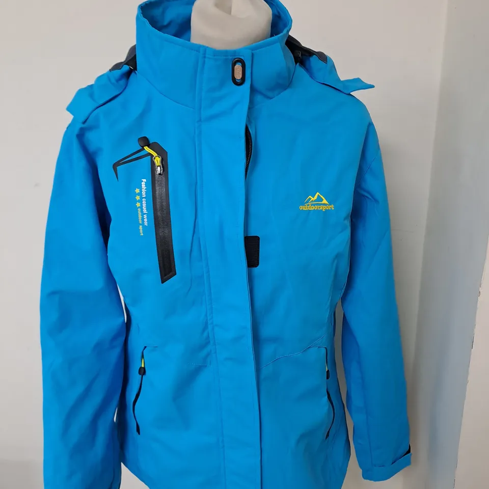 MENS OUTDOOR WATERPROOF JACKET SIZE M