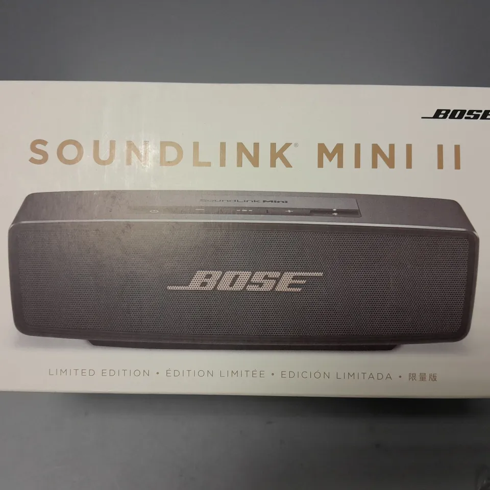 BOXED BOSE SOUNDLINK MINI 2 LIMITED EDITION PORTABLE SPEAKER