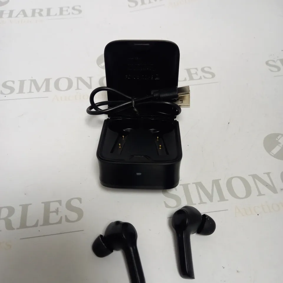 VINLLEY TRUE WIRELESS STEREO EARBUDS - BLACK