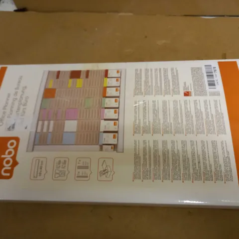 NOBO 7 PANEL WEEKLY BUSINESS T CARD ORGANISER MIDI KIT, 480 X 480 MM