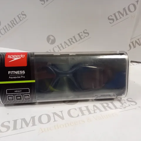 BOXED SPEEDO FITNESS AQUAPULSE PRO GOGGLES 