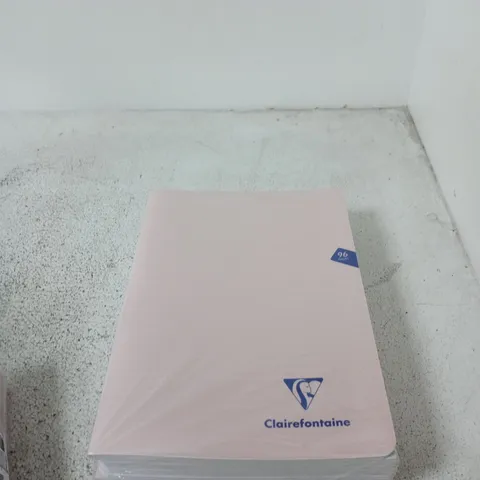 BOX OF APPROXIMATELY 4 PACKS OF CLAIREFONTAINE NOTE PADS