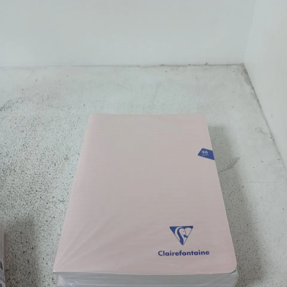 BOX OF APPROXIMATELY 4 PACKS OF CLAIREFONTAINE NOTE PADS