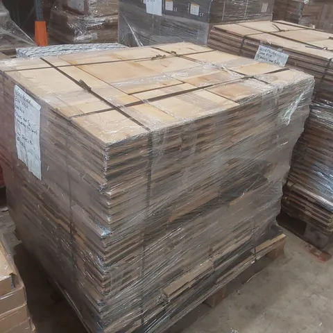 PALLET CONTAINING APPROXIMATELY 49x PACKS OF WOODPECKER ENGINEERED WOOD GOODRICH PLANKS & SQ FLOORING - 0.784M² PP