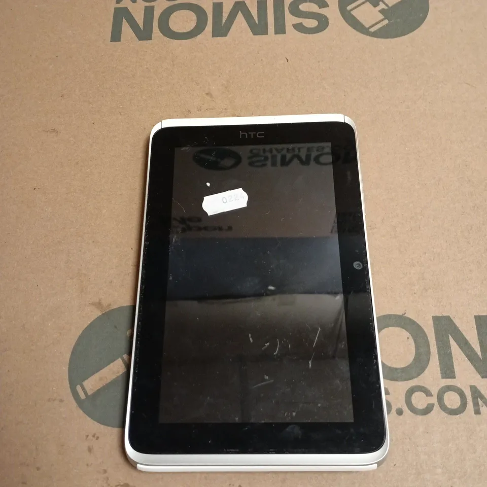 HTC TABLET SILVER/WHITE UNBOXED NO ACCESSORIES