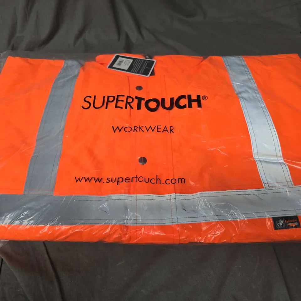 SUPERTOUCH HI-VIS TWO TONE PARKA - XL