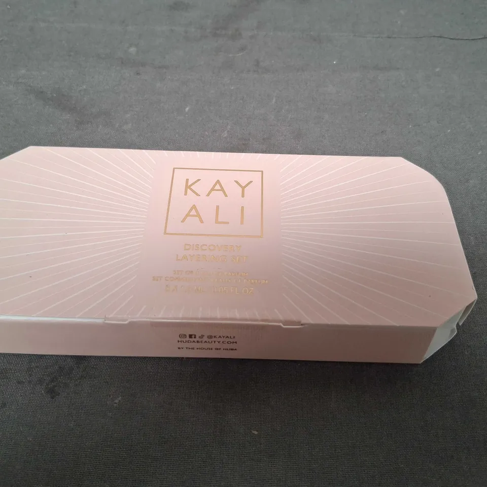 BOXED KAY ALI DISCOVERY LAYERING SET OF 8 EAU DE PARFUM 8 X 1.5ML