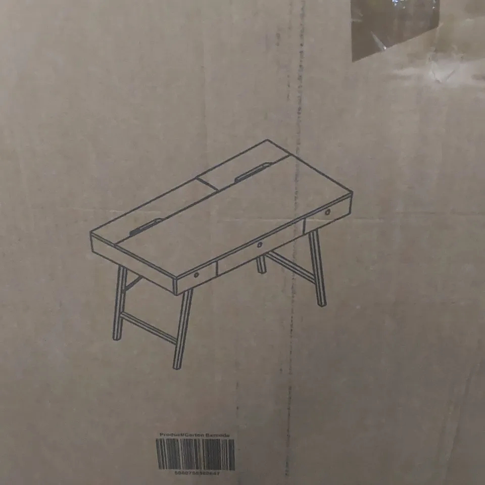 BOXED TRIANON DESK - GREY (1 BOX)