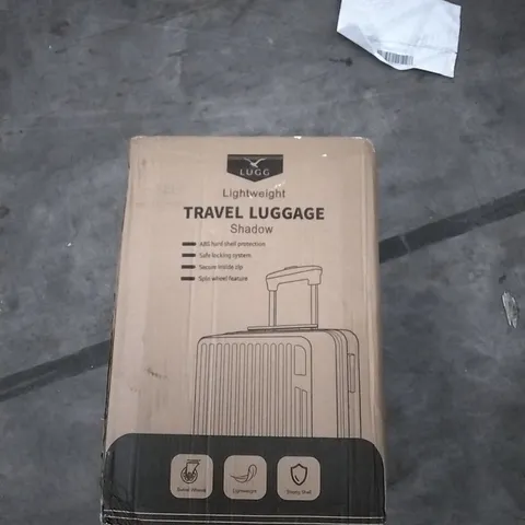 BOXED LUGG LIGHTWEIGHT TRAVEL LUGGAGE CASE 