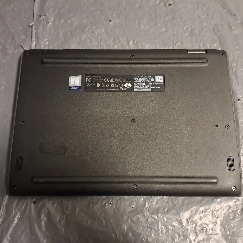 UNBOXED LENOVO 100E 2ND GEN LAPTOP - 81M8