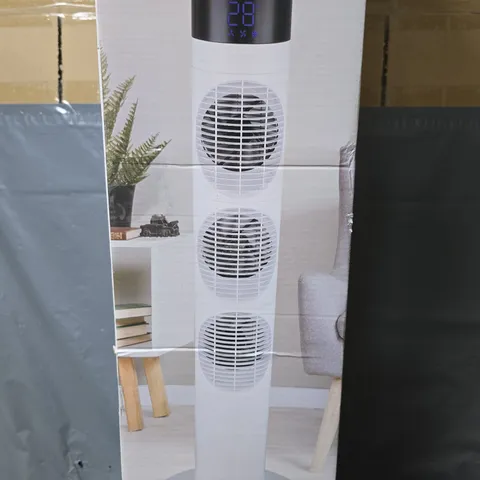 BOXED HOMESMART SWING BREEZE TOWER FAN
