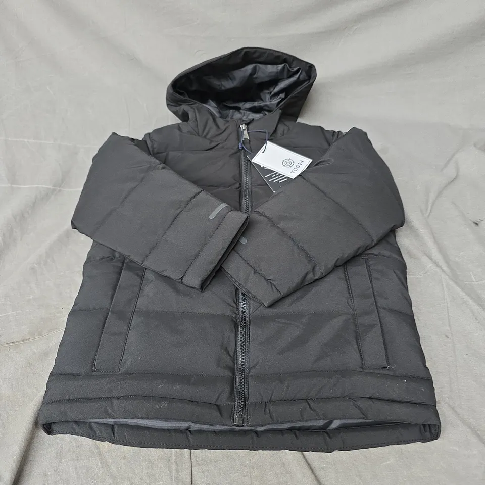 TOG24 HARECROFT KIDS JACKET IN BLACK SIZE 8-9YRS