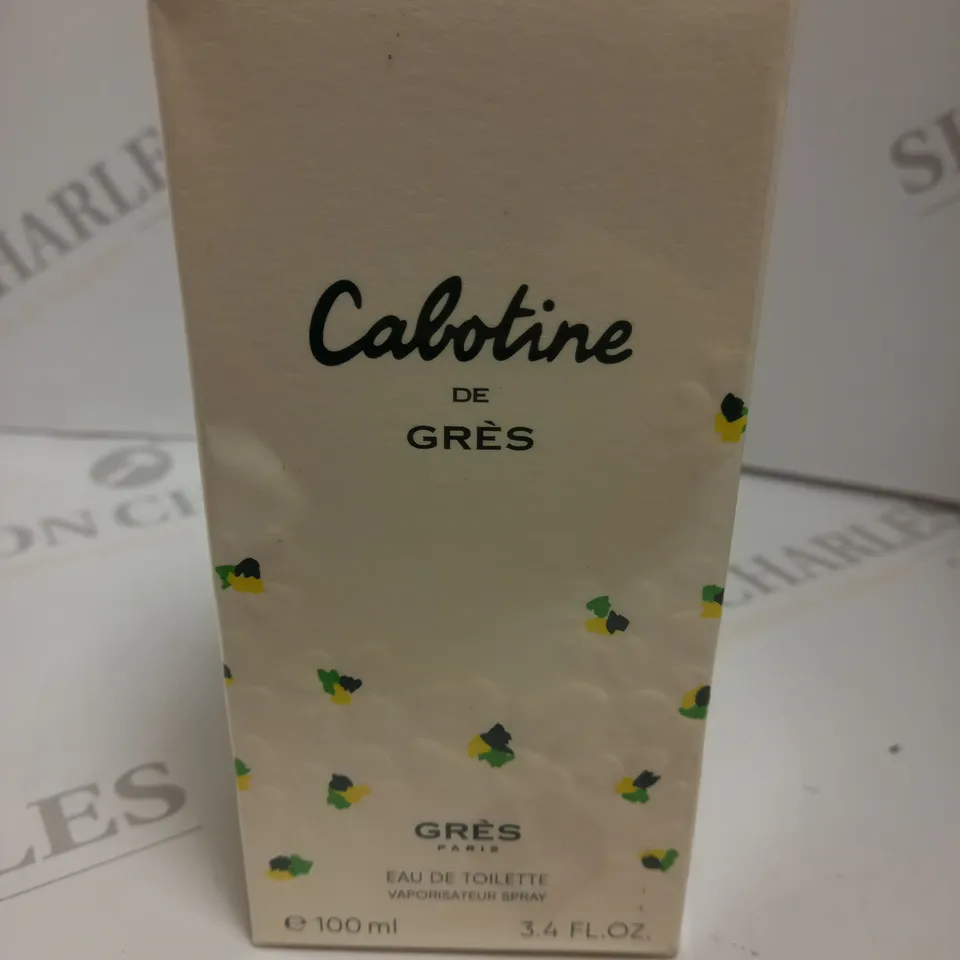 BOXED AND SEALED CABOTINE DE GRES EAU DE TOILETTE 100ML