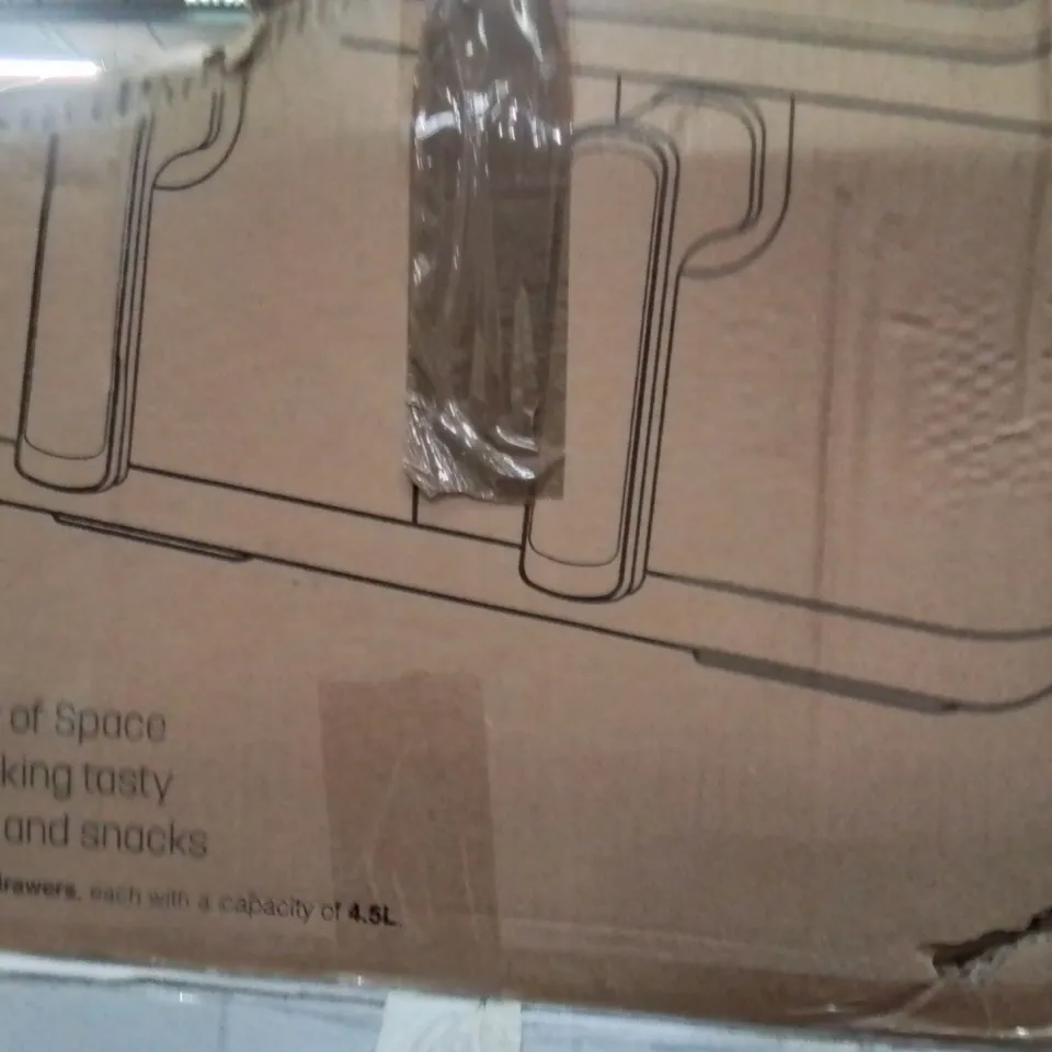 BOXED KEPLIN 9 LITRE DUAL DRAWER AIRFRYER