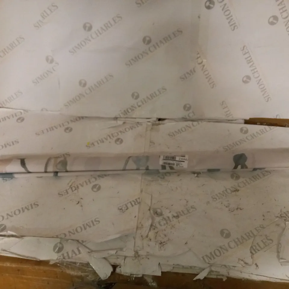 TWO ROLLER BLINDS PAINTED WILLOW & BLACKOUT PRINTED 87CM - COLLECTION ONLY  RRP £30