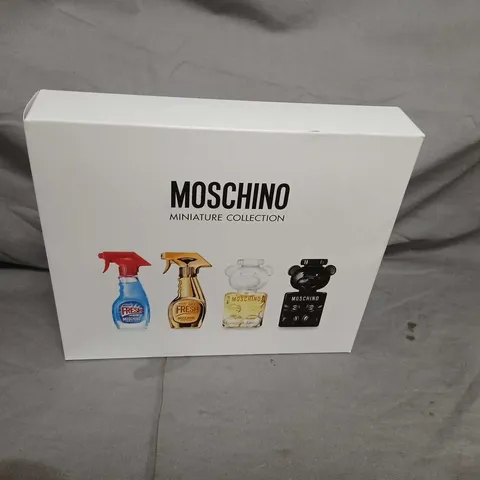MOSCHINO MINIATURE COLLECTION BOXED SET – 4 FRAGRANCE MINIATURES