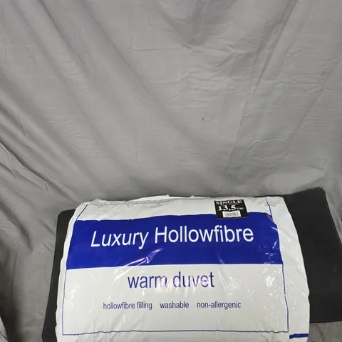 LUXURY HOLLOWFIBRE WARM DUVET – SINGLE, 13.5 TOG