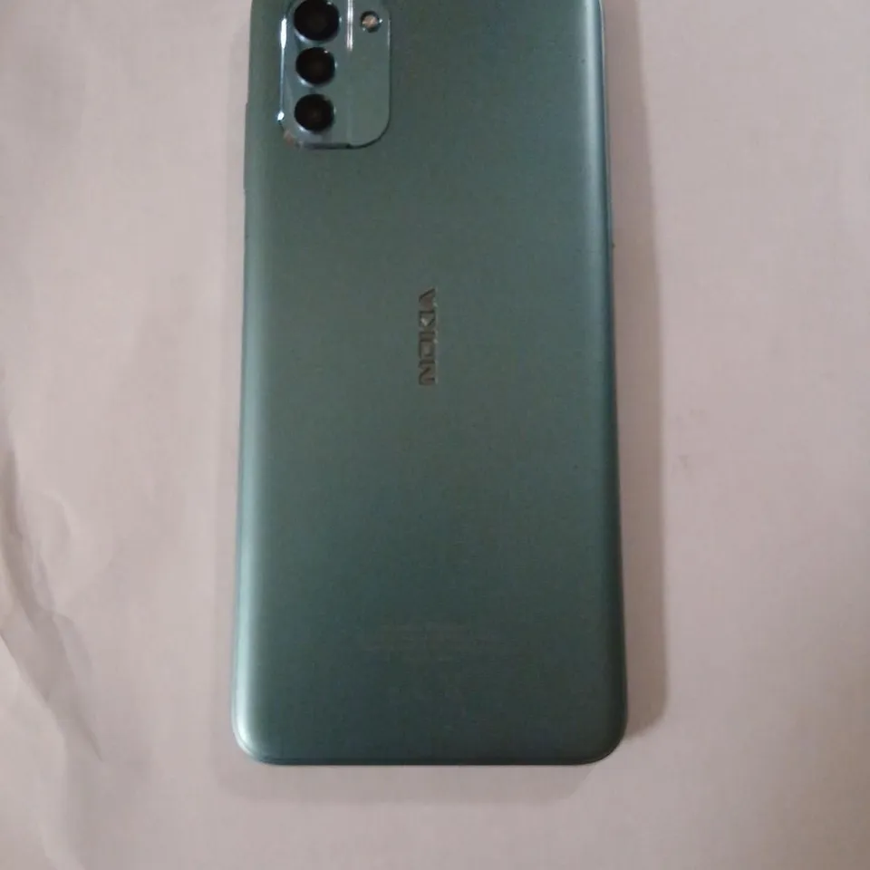 NOKIA G11 SMARTPHONE – TEAL BACK, TRIPLE CAMERA, LOCKED SCREEN