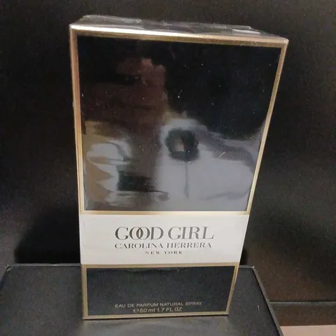 BOXED AND SEALED GOOD GIRL CAROLINA HERRERA NEW YORK EAU DE PARFUM 50ML
