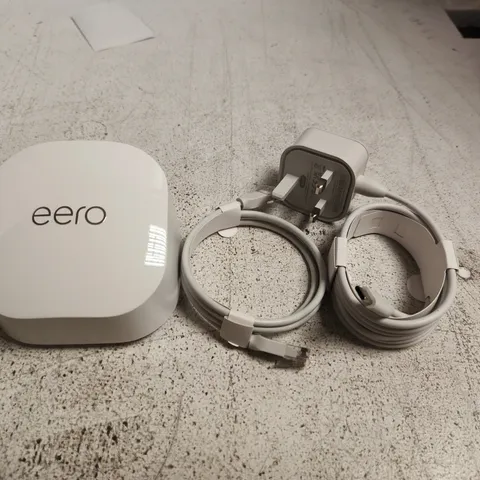 EERO MESH WIβFI ROUTER β WHITE, WITH POWER ADAPTER & ETHERNET CABLE