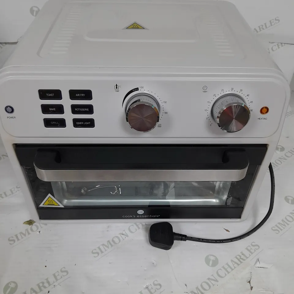 COOK'S ESSENTIAL AIR FRYER OVEN IN COOL GREY 