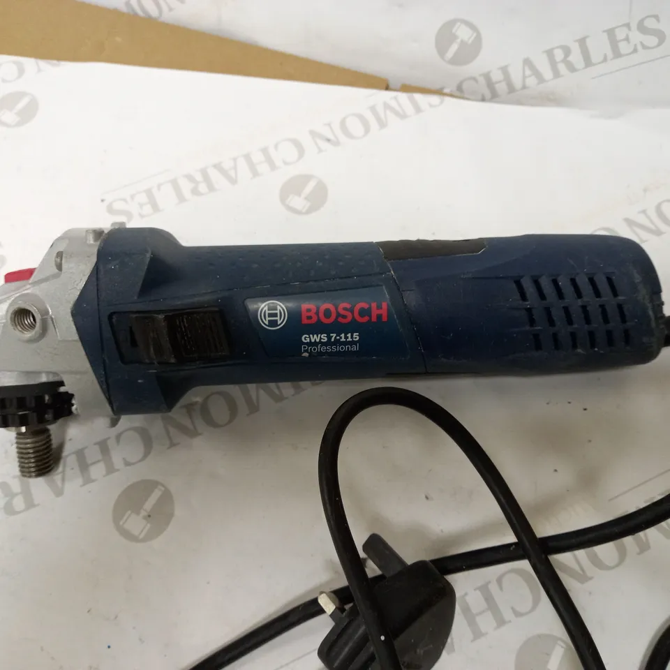BOSCH GWS PROFESSIONAL ANGLE GRINDER