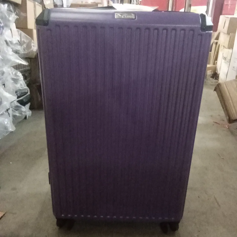 LUGG PURPLE TRAVEL SUITCASE