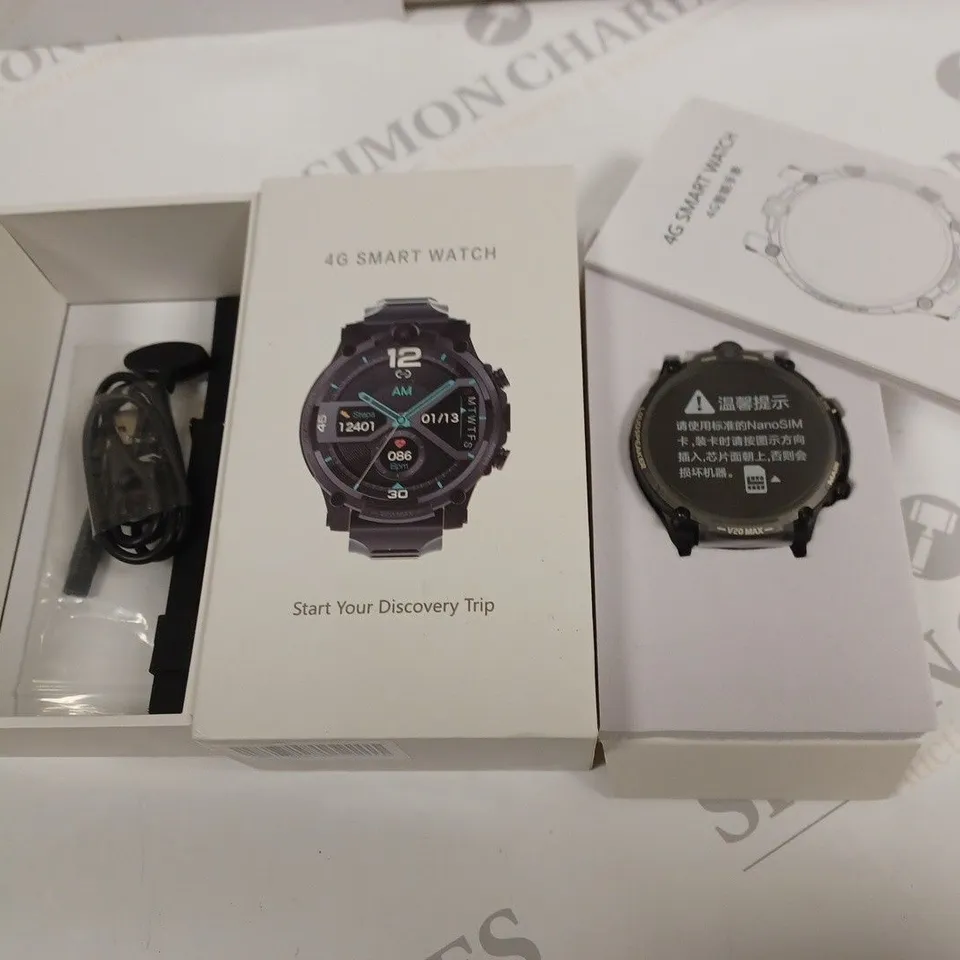 BOXED 4G SMART WATCH