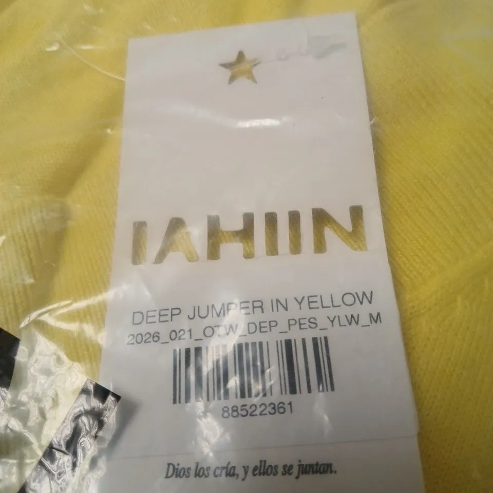 NIIHAI DEEP JUMPER IN YELLOW – M