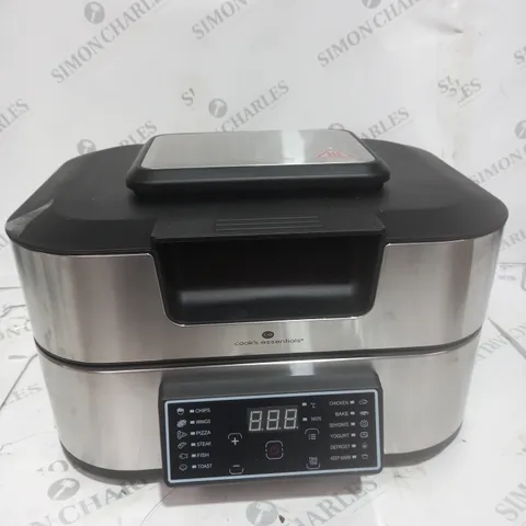 COOK'S ESSENTIALS GRILL & AIRFRYER 5.5L