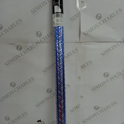 PACK OF 9 3M GIFT WRAP IN BLUE & SILVER