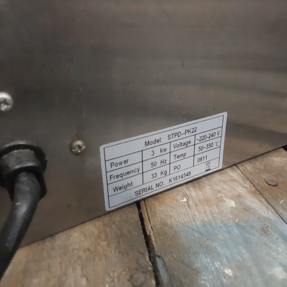 SHENTOP STPD--PK22 PIZZA OVEN