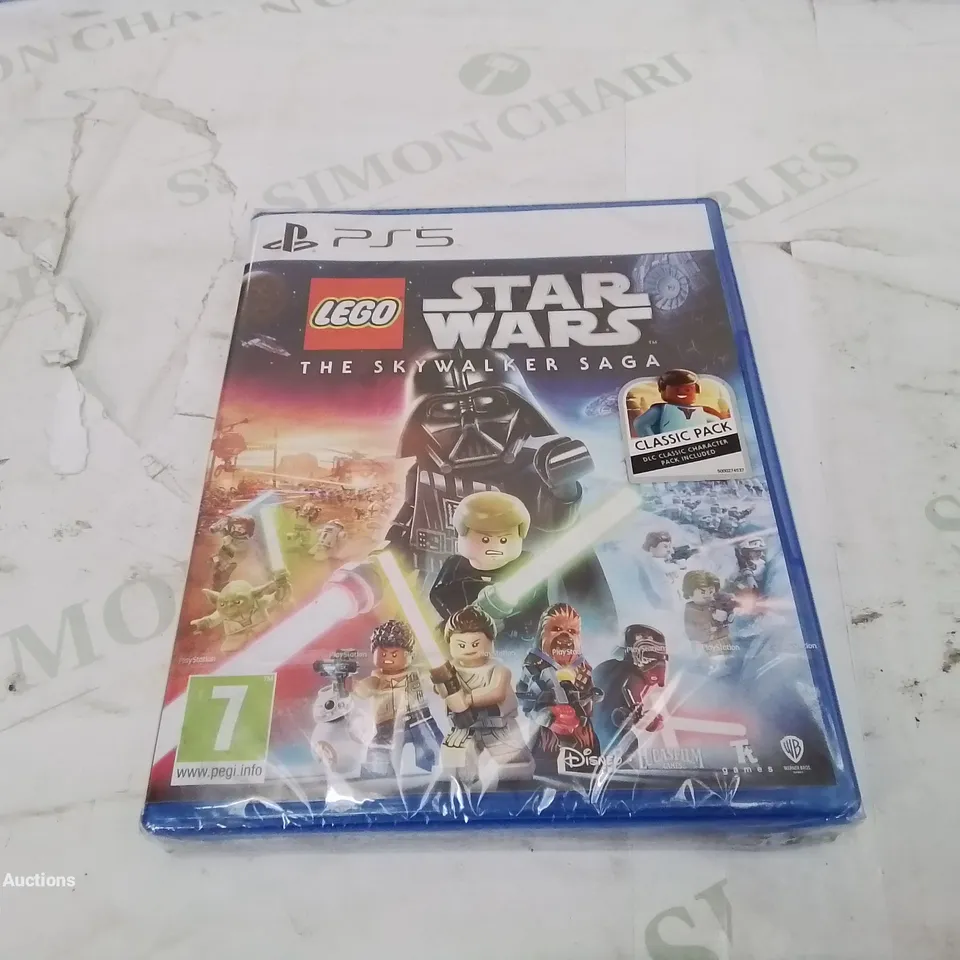 BOXED AND SEALED LEGO STAR WARS THE SKYWALKER SAGA PS5 GAME