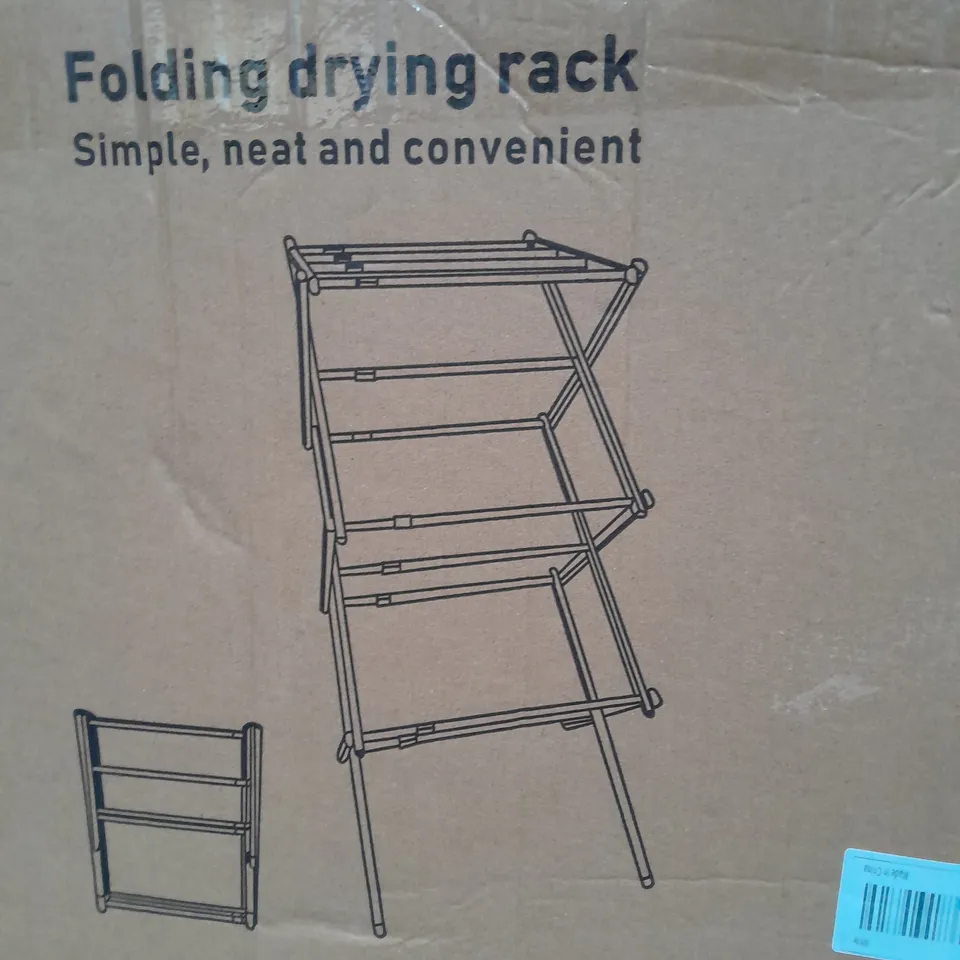 BOXED FOLDING DRYING RACK